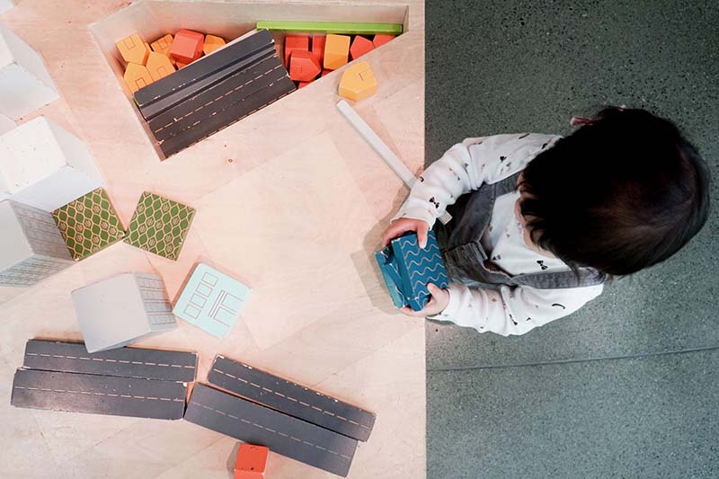 Visiting Seattle Amazon Spheres with Young Toddler